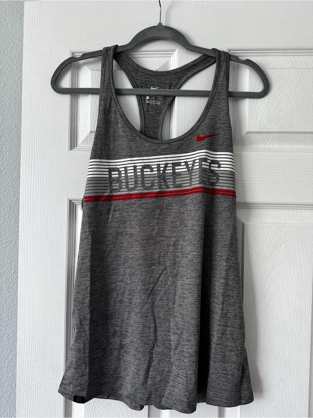 Nike Gray Dri-FIT Racerback Tank